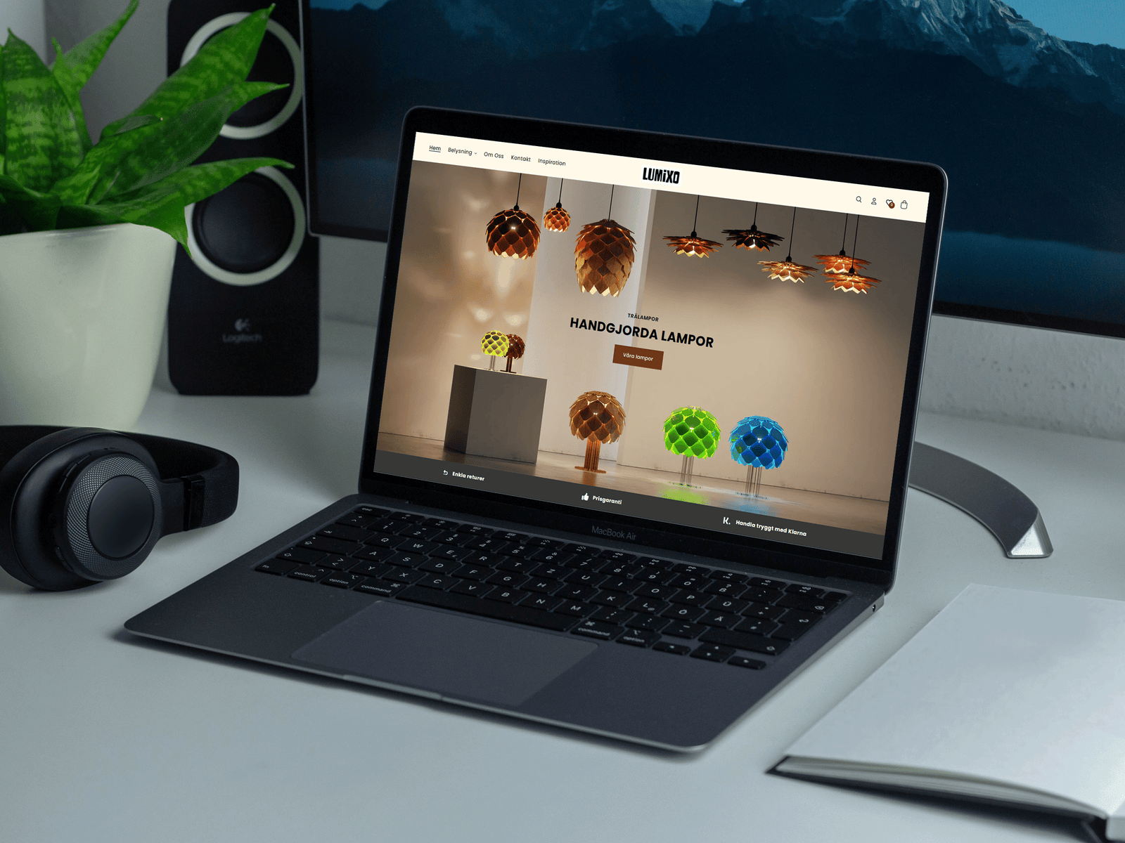 Lumixo – Premium Lighting Shopify eCommerce Website
